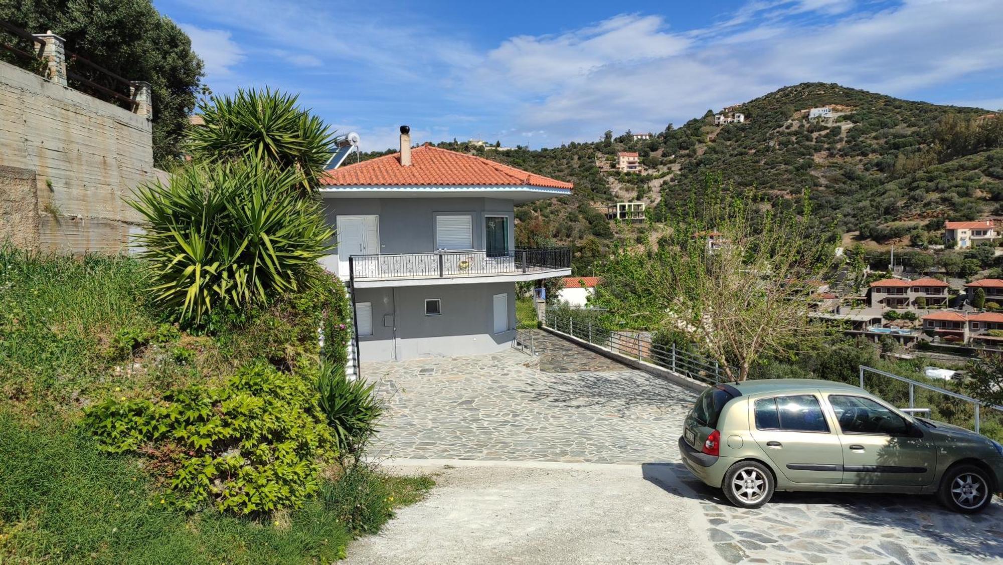 Aegean Beachfront Petriai Екстер'єр фото