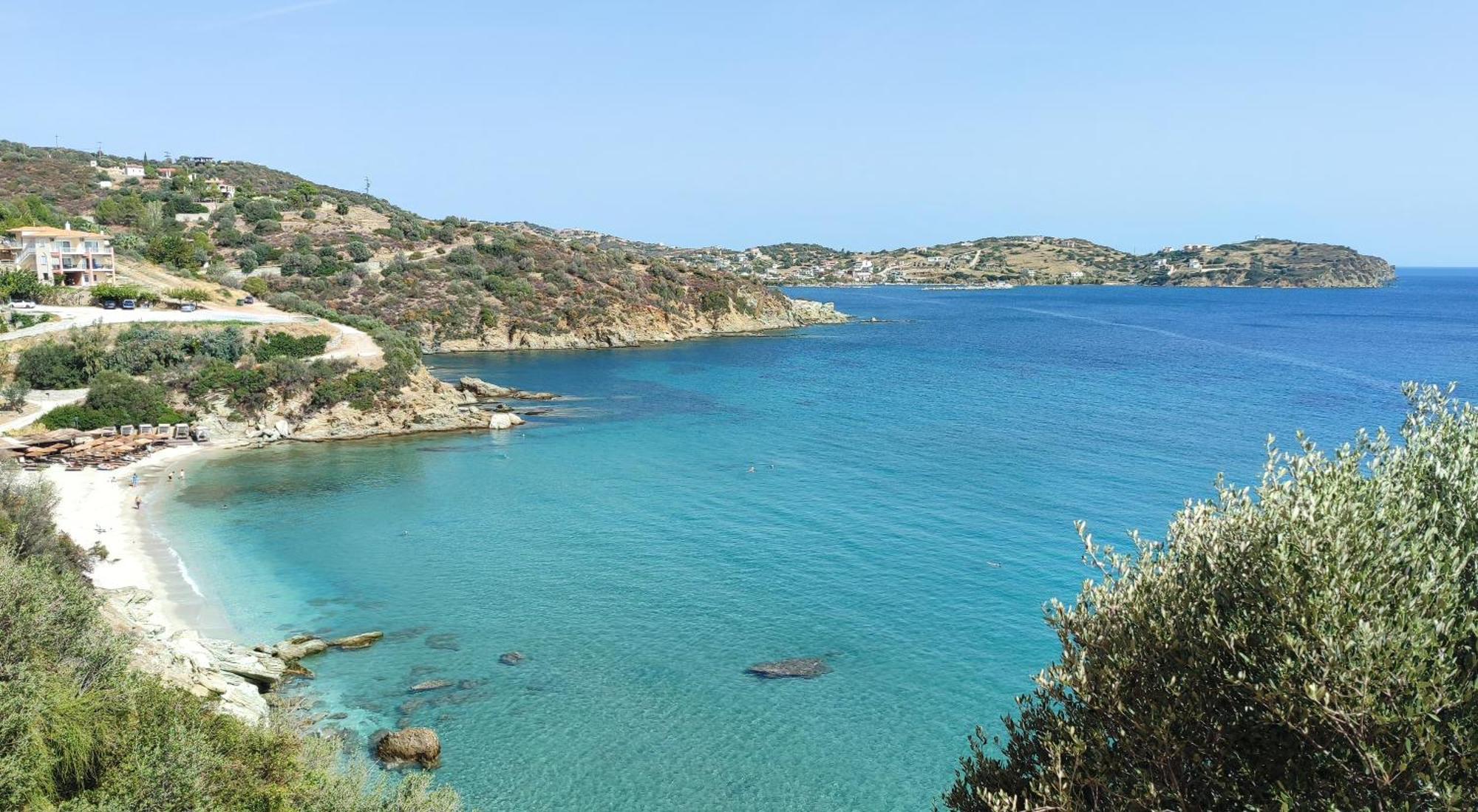 Aegean Beachfront Petriai Екстер'єр фото